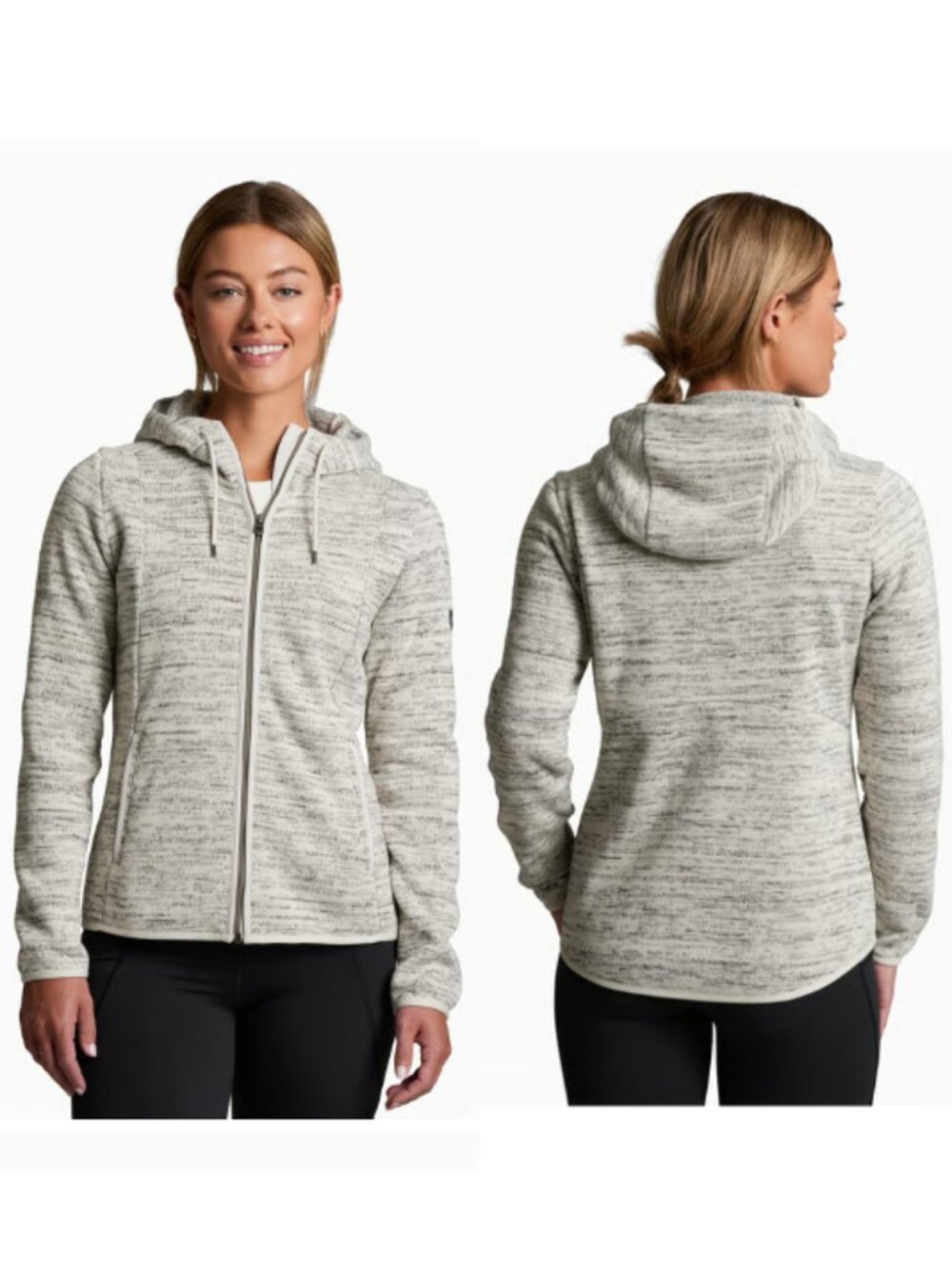 Kuhl Ascendyr™ Hoody Ash Cream Women's Medium 4376 Granola Gorpcore Outdoor